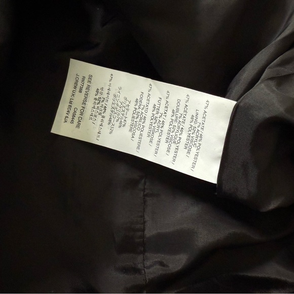 J. Crew Collection black Jacquard lace embroidered drop waist Dress - Picture 6 of 9